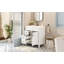 Meuble-lavabo en bois avec lavabo, 2 tiroirs et 1 porte-378245809