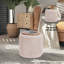 Repose-pieds rembourré en coton Tweedy-563655656