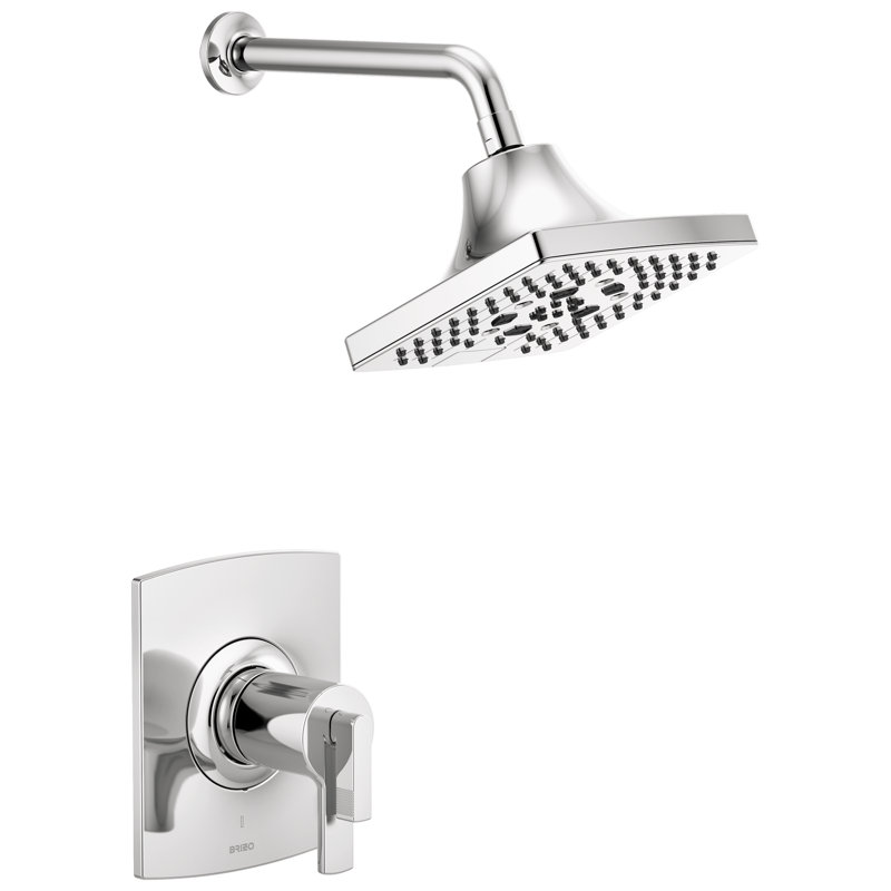 Kintsu® Thermostatic Valve Trim, Polished Chrome, Lever
