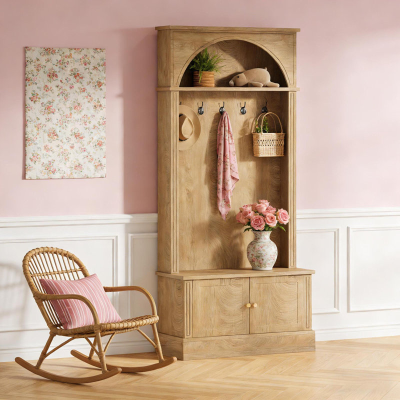 Arbres de couloir peu encombrants, conception de panneau de particules, style moderne pour la maison