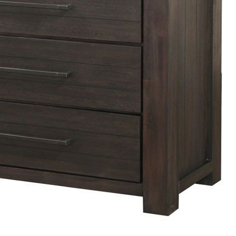 Commode 5 tiroirs en bois Boysen