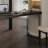 Black U-Shaped Solid Wood desk-108513279