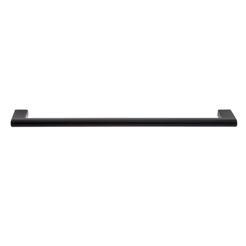 Vail 10" Matte Black Bar Pull, Matte Black, 10"
