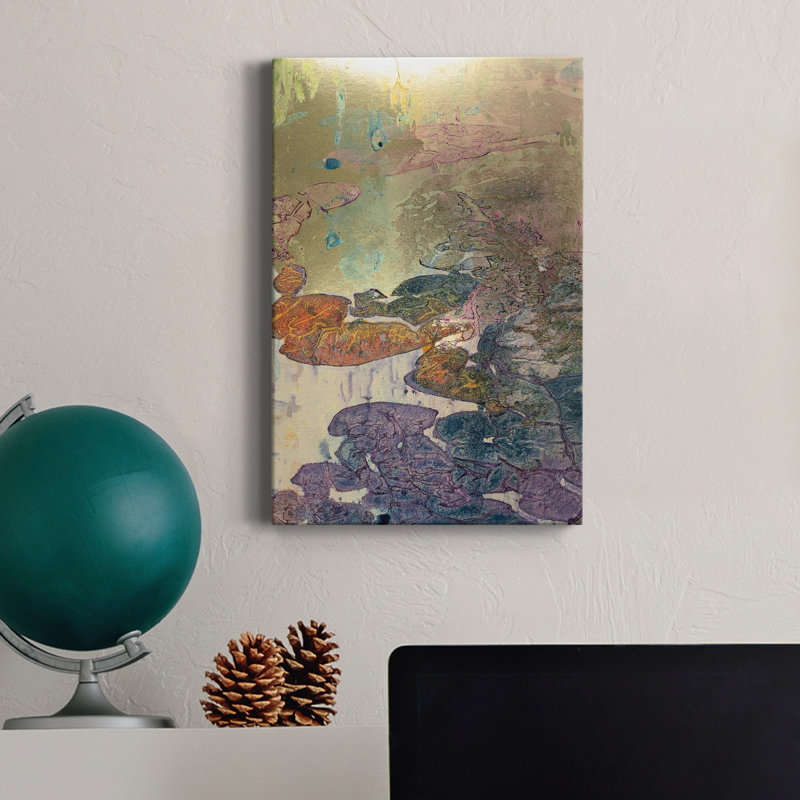Monet's Landscape III - Impression sur toile tendue, H 27 po x l 18 po x P 1 po