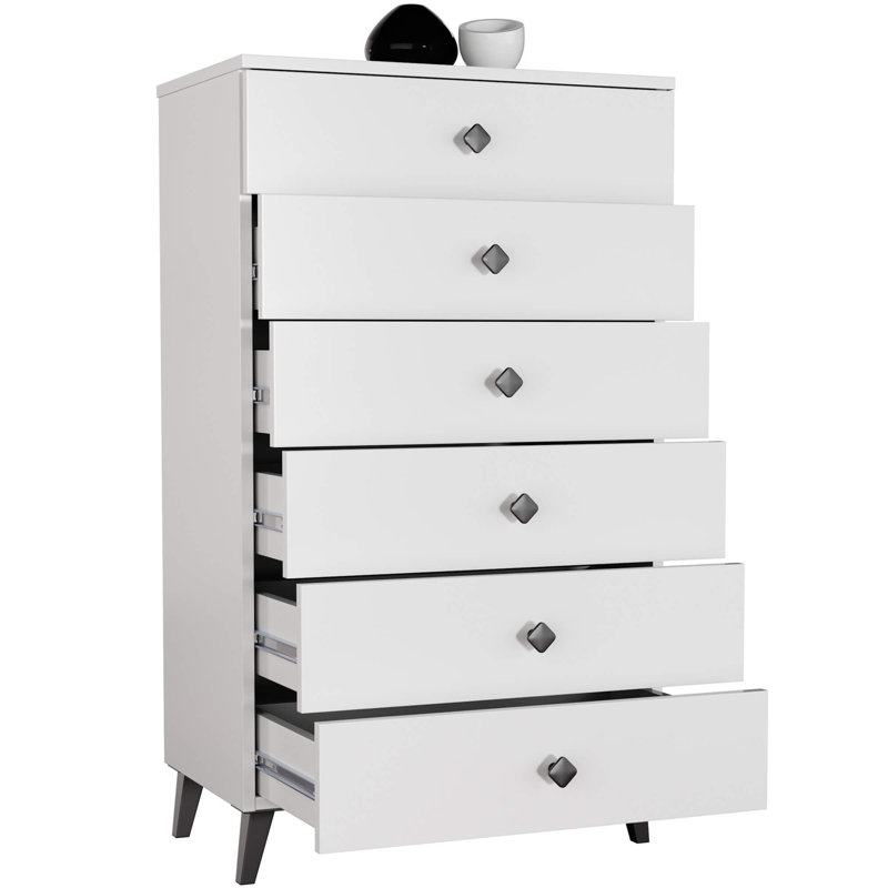 Jasinski 6 -Drawer Console