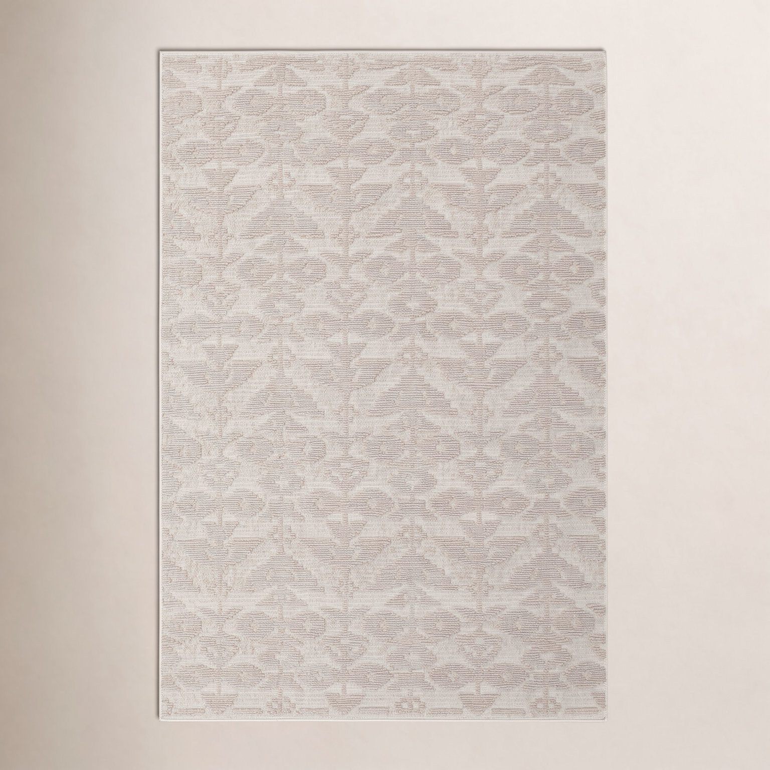 Hand-Tufted Floral Wool Rug, Rectangle 2' x 3'