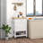 Utility Kitchen Cart, Rolling Island With Rubberwood Top, Narrow Butcher Block On Wheels For Compact Spaces-89177059