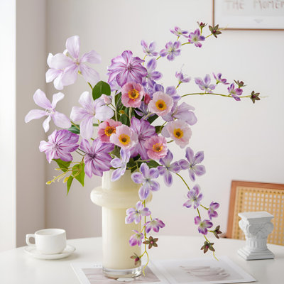 Fleurs artificielles, fleurs artificielles pour la décoration intérieure