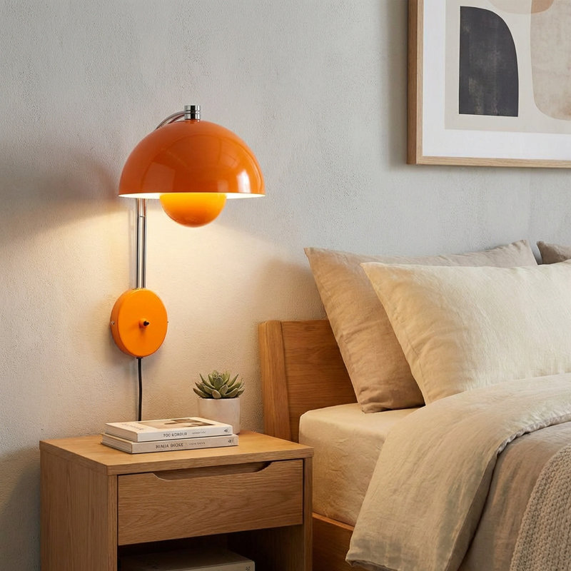Luminaires muraux encastrés Paciti, Orange