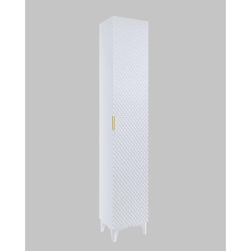 Adorno Laminate Wall Linen Cabinet, White