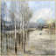 White Birch Print