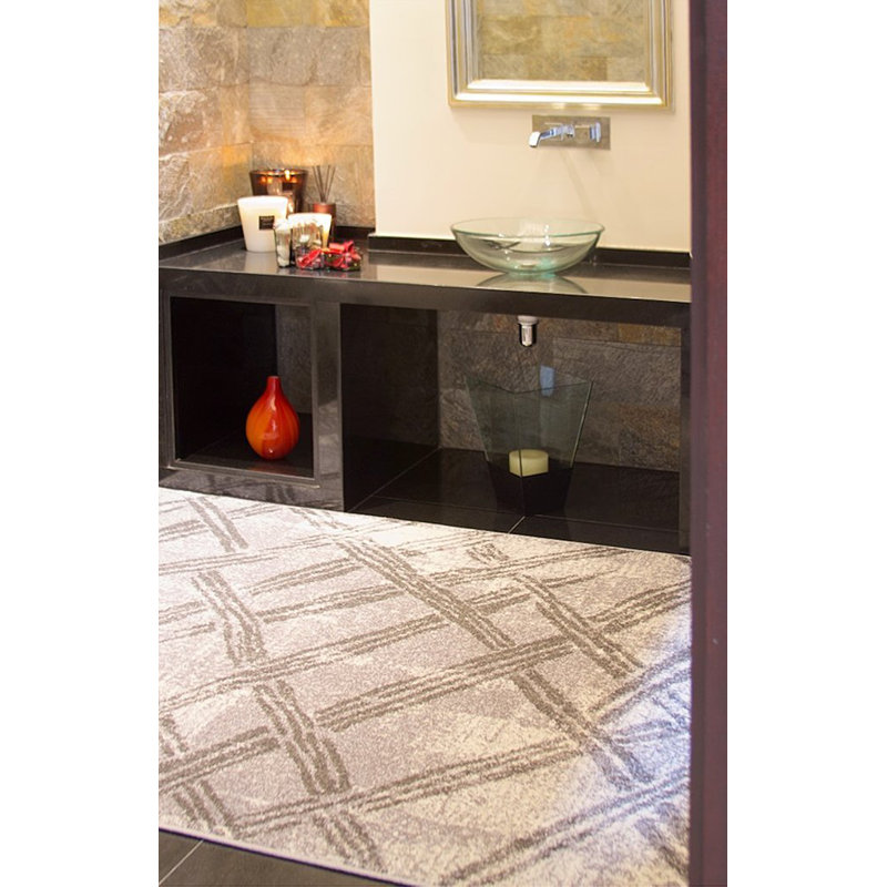 Melgoza Wool Abstract Indoor Rug, Rectangle 7'.8" x 10'.6"