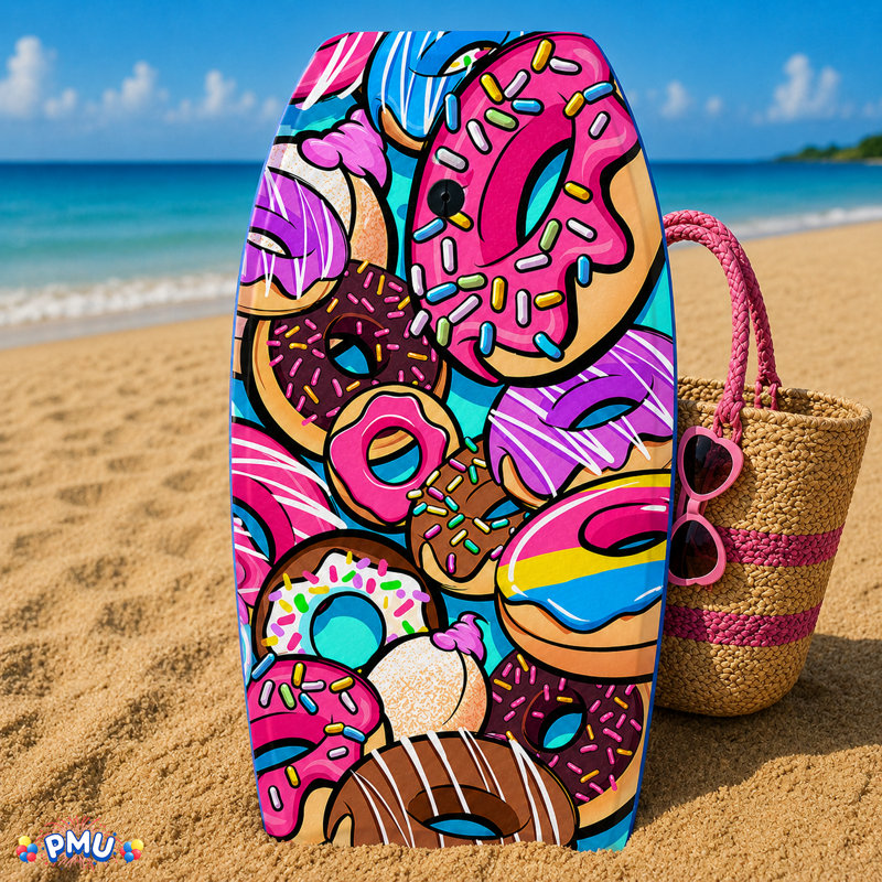 PMU 33 Inch Cupcakes Printed Bodyboard