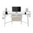 Inbox Zero Mariandi 72" Studio Desk with Keyboard Tray-1387121965