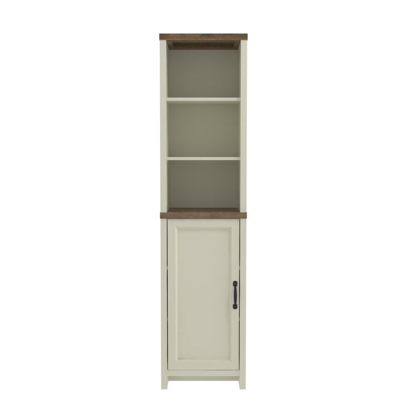 Armoire de rangement autoportante Allysyn Farmhouse