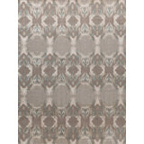 Mowry Ikat Area Rug in Taupe/Gray/Silver