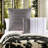 Modern Plaid Bedding Set, Hypoallergenic Polyester Comforter, 5-piece Bedroom Décor