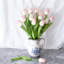 10 pièces de fleurs artificielles tulipe rose, fleurs artificielles, fête des mères printemps, cadeaux de la Saint-Valentin de Pâques, cuisine à domicile, décorations de table de mariage-676023075