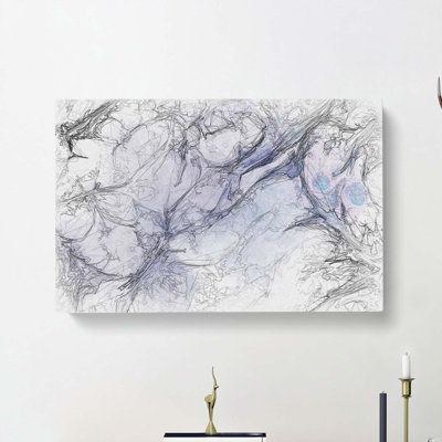 Secrets In Abstract - Wrapped Canvas