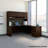 Series C 72W L Shaped Desk with Hutch and Mobile File Cabinet-13777817