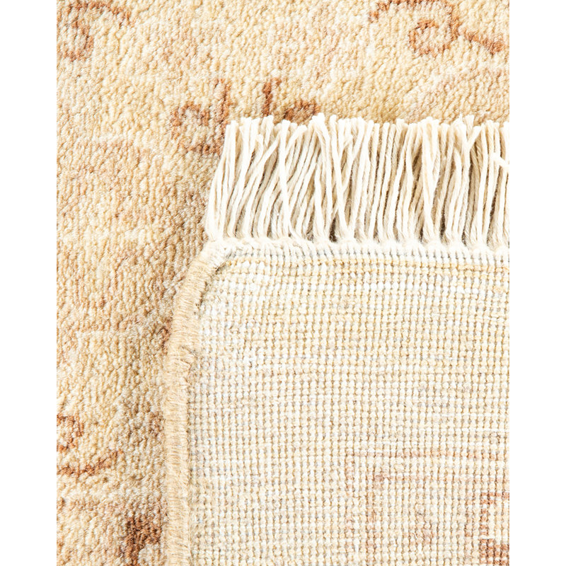 Vernease One-of-a-Kind 10' 3" X 14' 0" 2000s Wool Area Rug in Ivory