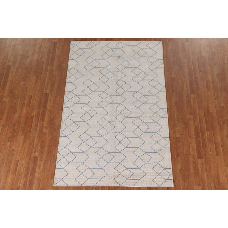 All-Over Moroccan Indian Area Rug 5x8