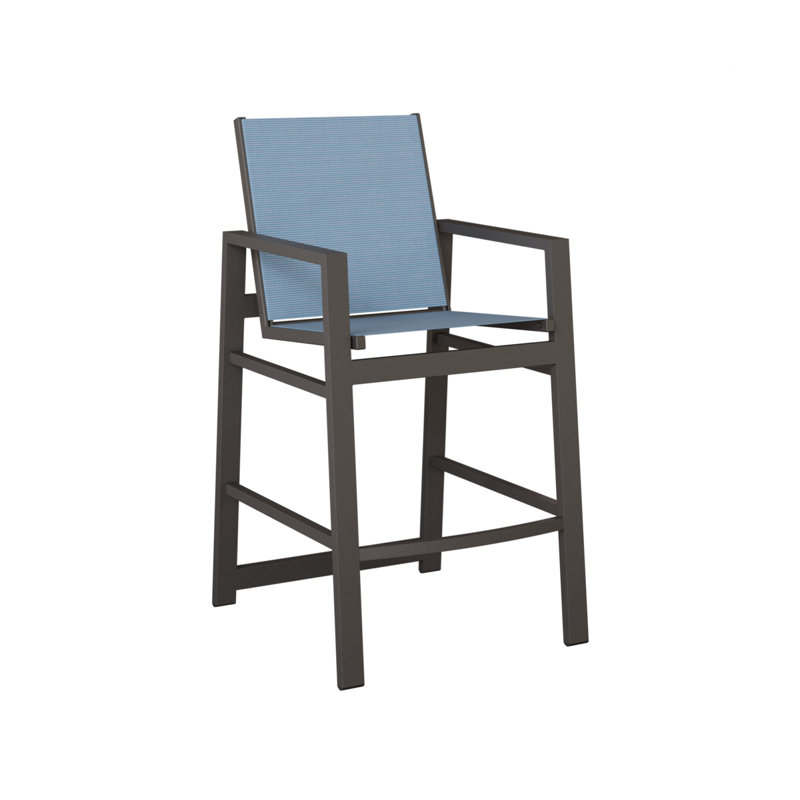 Chaise berçante Berlin Gardens Vida Slings, Dupione près de la piscine, Graphite moucheté