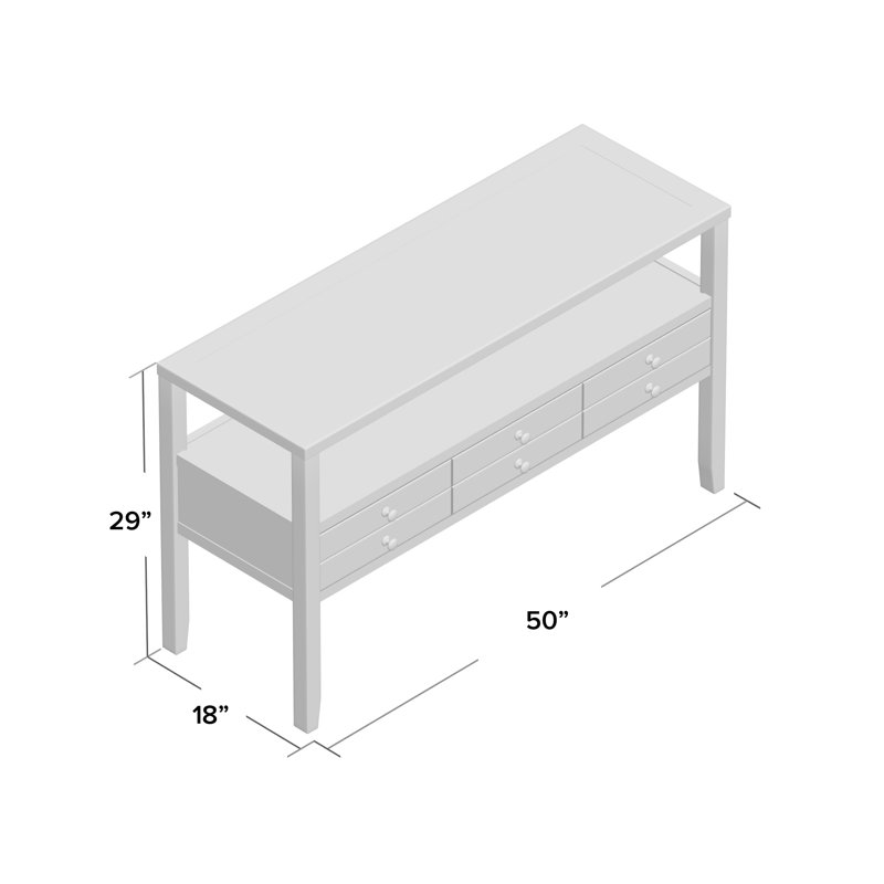 Mariotti 50'' Console Table