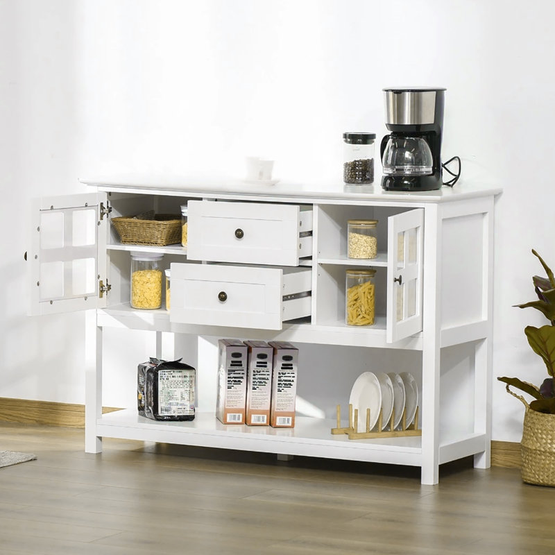 Higgin 45.75'' Sideboard, White