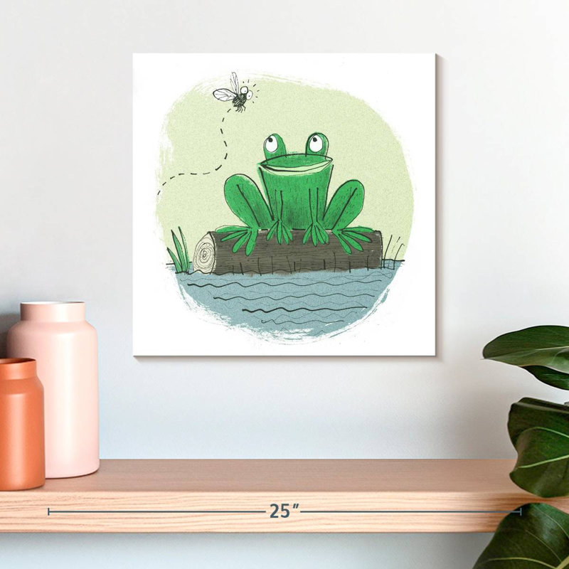 Ashelle Froggy Frog, 16" H x 16" W