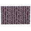 Tapis de toilette rectangulaire antidérapant et absorbant à rayures ondulées