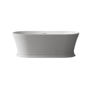 67'' x 31.5'' Freestanding Soaking Acrylic Bathtub