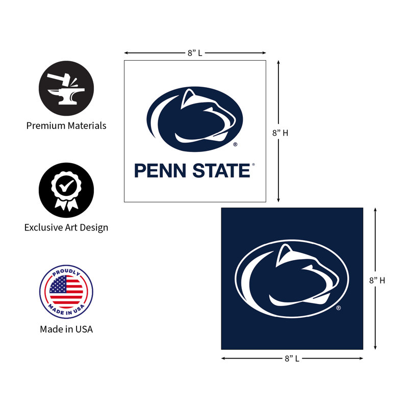 Penn State - ensemble de 2 reproductions sans cadre