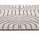 Pangli Machine Woven Linen/White Indoor/Outdoor Rug
