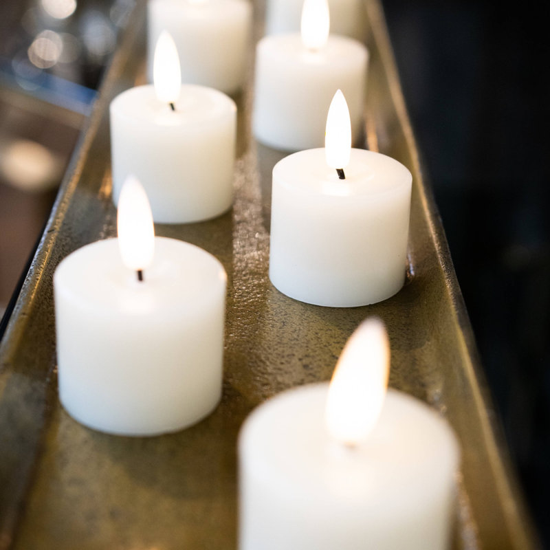Unscented Flameless Tealight Candle