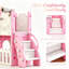 Toboggan multifonctionnel pour tout-petits, structure de jeu intérieure attrayante, équipement de jeu compact pour enfants.
