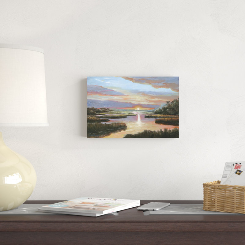 " Enchanted Moment III " by Bonnec Brothers Painting Print, 8" H x 12" W x 1.25" D