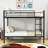 Metal Twin Over Twin Bunk Bed With Under Storage-1432934114