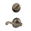 Flair Interior Lever and Single Cylinder Deadbolt Thumbturn Set (Exterior Portion Sold Separately)-24714681-24714687