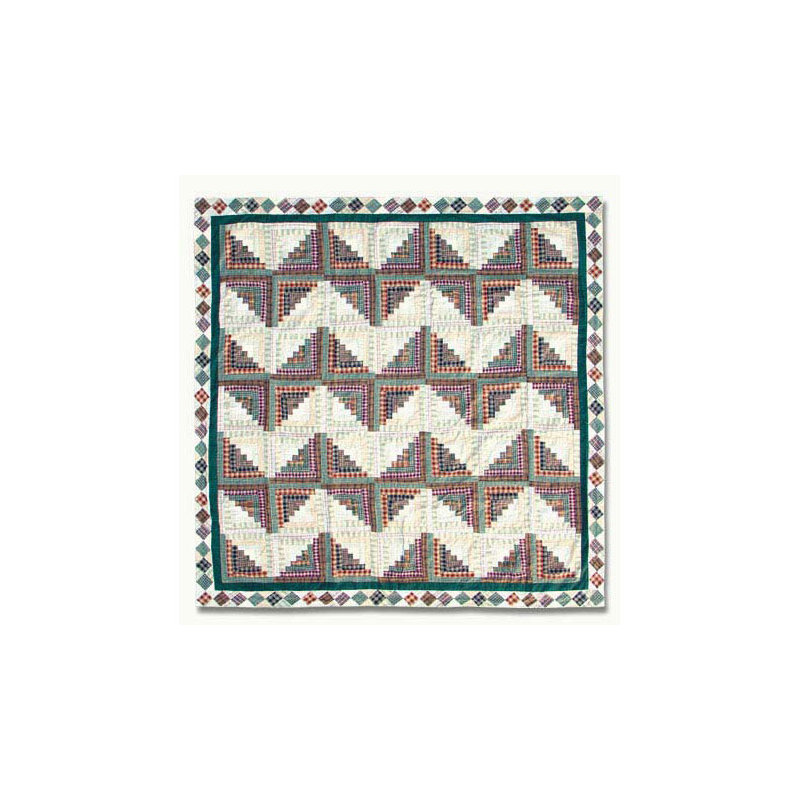 Cotton Chevron Shower Curtain