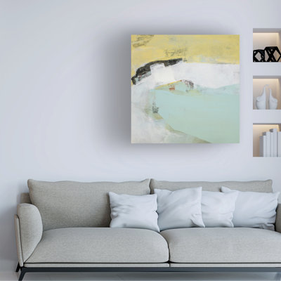 Art mural sur toile tendue - «In The Shallows» de Megan Chapman pour décoration de salon, de chambre à coucher ou de bureau - 14 x 14