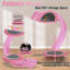Wekli ft Round Fitness Trampoline with Handlebar