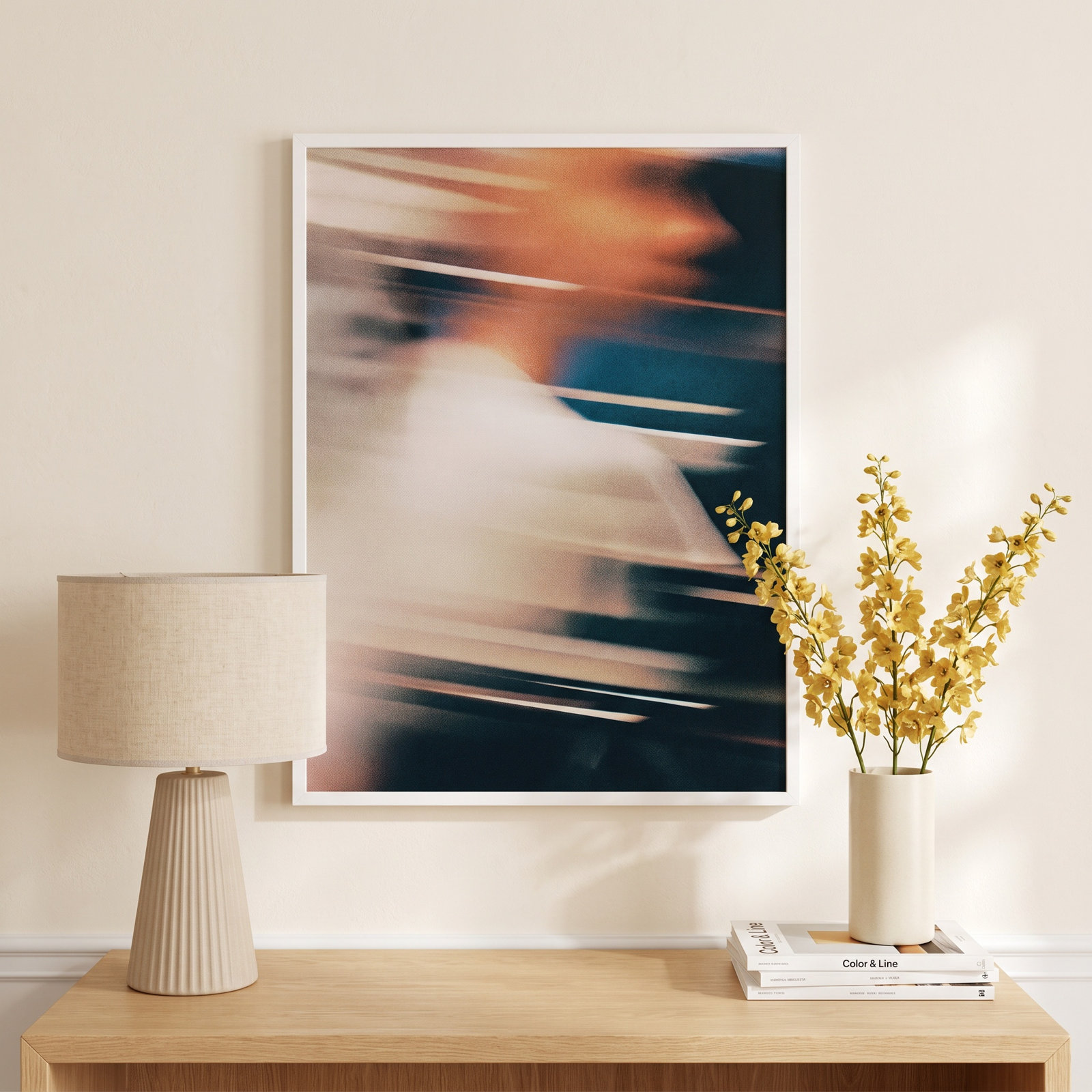Marine II Print by Coup D'Esprit, 40" H x 30" W x 2" D, White
