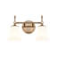 Ensemble de meuble-lavabo 2 lumières Fusion - Laiton brossé Fusion - Tulsi-1161690898-1161690899