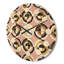 Horloge murale abstraite géométrique circulaire I-63892699