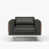 Black Genuine Leather selected