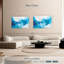 Crashing Blue Waves - abstrait-1550686042
