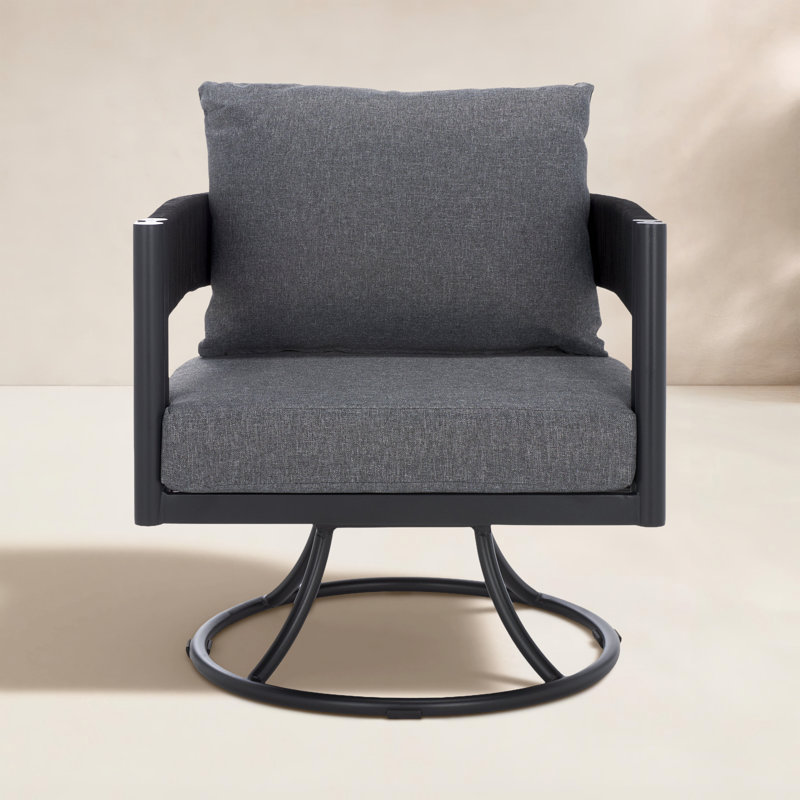 Viola Swivel Chair, Gray