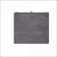 Chêne gris & amp; Table basse chromée par Iban - peu encombrante avec tiroir en feutre 19 po x 13 po x 5 po, dégagement de 14 po