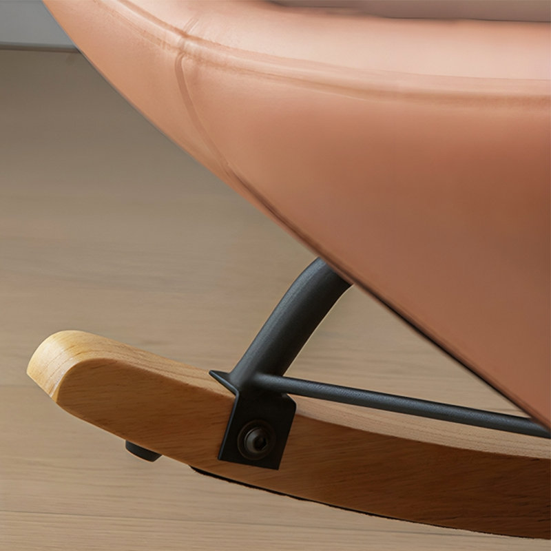 Chaises berçantes, Beige/Orange